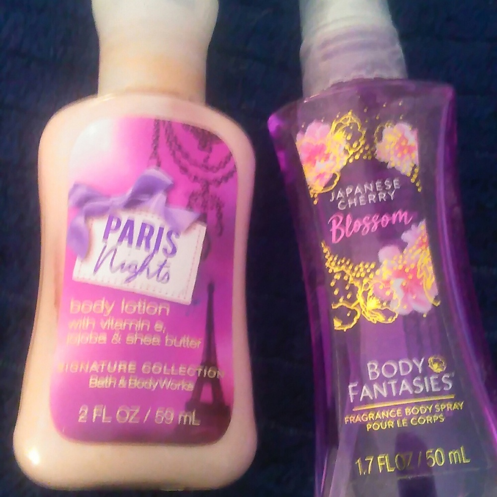 Body Lotion & Body Spray